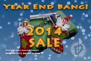 P.B.Dionisio Gun Store's Year End Bang Sale 2014