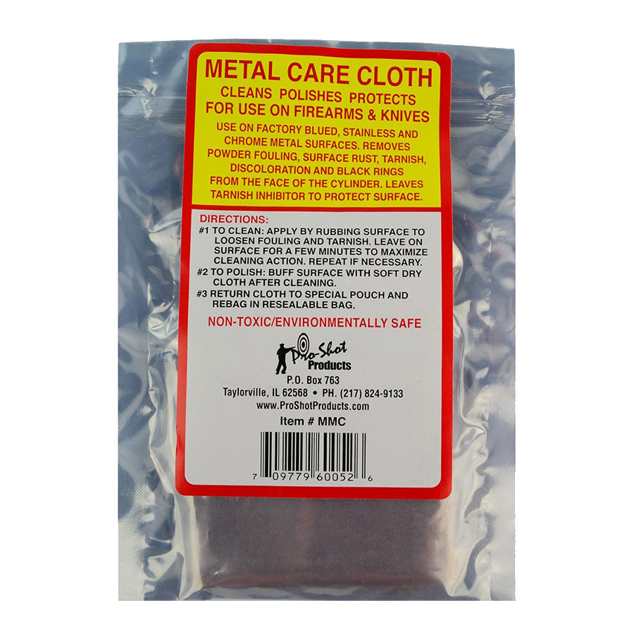 PRO-SHOT, METAL CARE CLOTH "MMC" #MarkDown