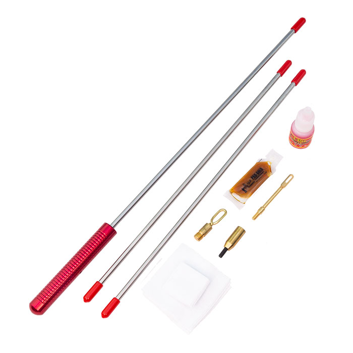 PRO-SHOT, 3PCS. S/S UNIVERSAL ROD, RIFLE/PISTOL/SHOTGUN, 36", 22CAL. - 16GA. "UV22K36" #MarkDown