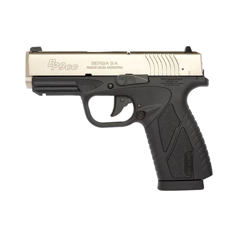BERSA PISTOL BP9CC , Cal. 9mm, DT, 8rds.