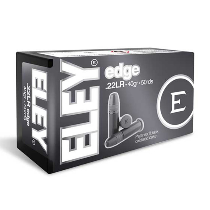 ELEY EDGE - Black Oxidation Processed - FN, 40g., 1,085 fps., Cal. 22lr