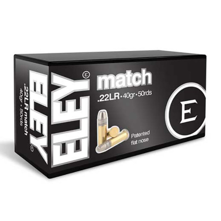 ELEY MATCH - FN, 40g., 1,085 fps., Cal. 22lr