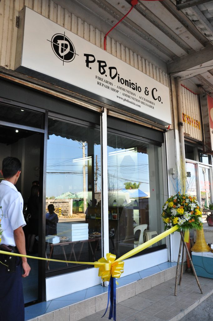 P.B.Dionisio & Co., Inc. Guns and Ammo Store in La Union, Philippines. Licensed Philippine Firearms Dealer.