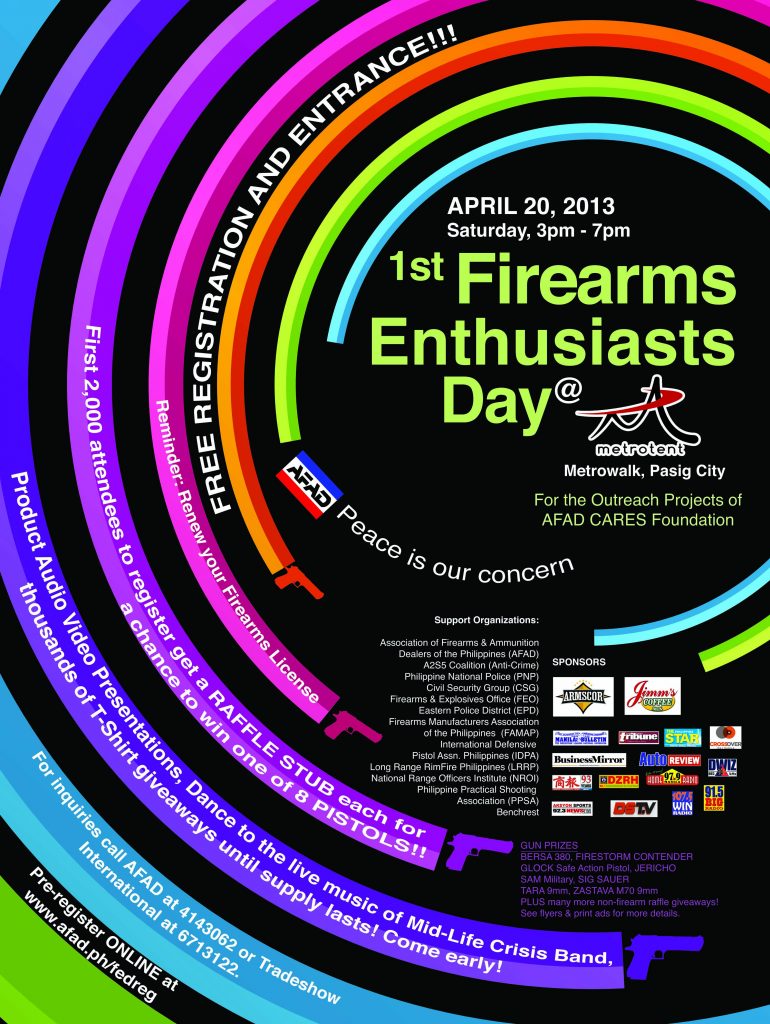 AFAD's 1st Firearms Enthusiasts Day 2013