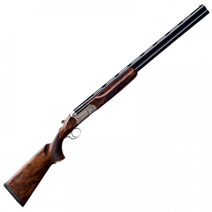 AKKAR SHOTGUN, Model "Churchill Hunting", Cal. 12ga, Over & Under, 2rds,  28"bbl , Select Walnut