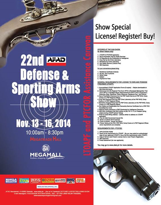 22nd Defense & Sporting Arms Show