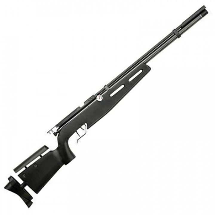 CROSMAN AIR RIFLE CHALLENGER, Model "CH2009", .177 Pellet, Pre-Charged Pneumatic Syn. Blk., PCP Powered, Single Shot, 540 fps