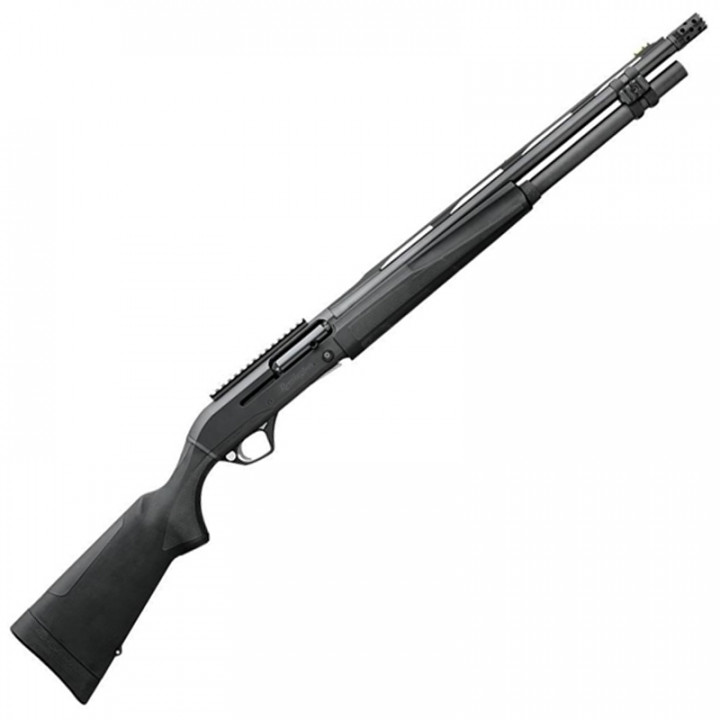 REMINGTON Shotgun VERSA MAX TACTICAL Black, Cal.12, Semi-Auto, gauge, 8+1 rds., 24″VT bbl., Anodized Aluminum Receiver Finish, Tactical Extended Choke Tubes, Hiviz Fiber Optic Sights #81059