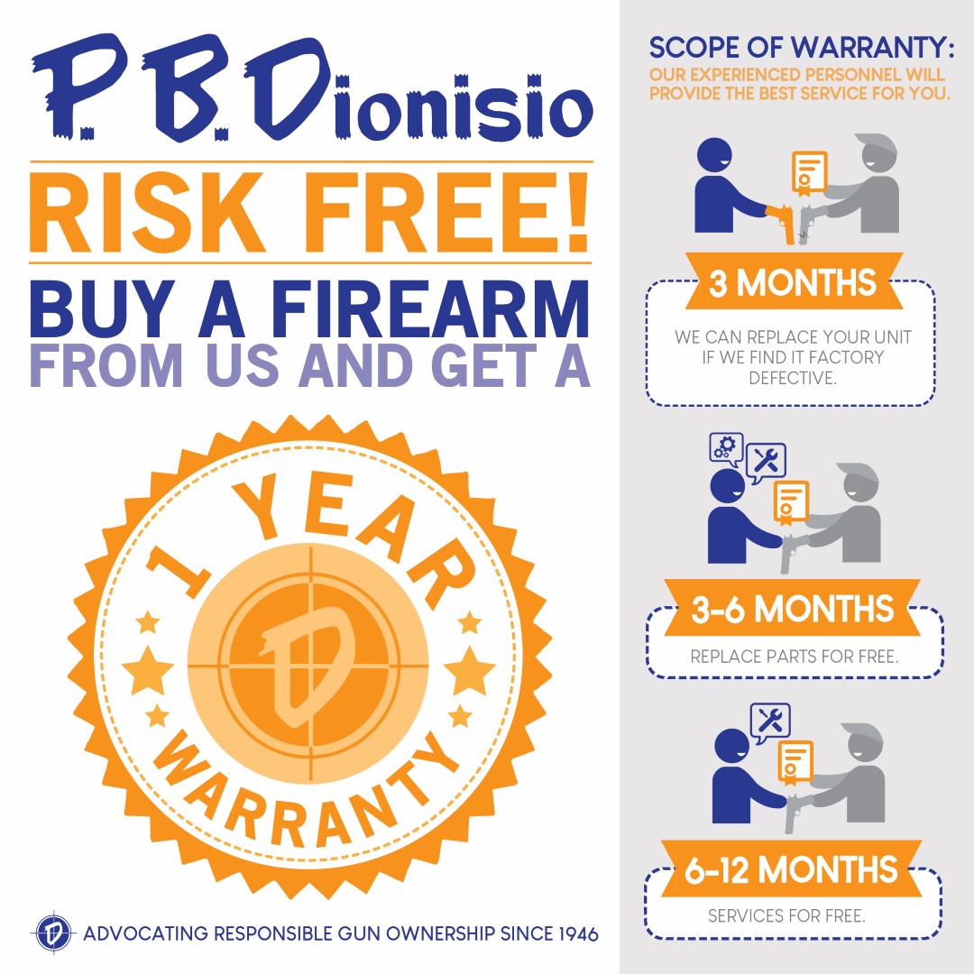 Firearms Product Warranty PBDionisioCo