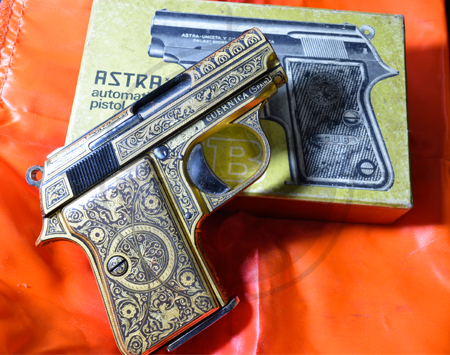 Astra Cub cal.25acp Damascene picture