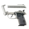 BERETTA Pistol TOMCAT 3032 Inox Cal.32ACP, 7+1rds., 2.4"bbl., Fixed Sights Silver Finish & Plastic Grips Alloy Frame SA/DA Tip-Up Barrel #J320500 - Image 2