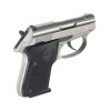 BERETTA Pistol TOMCAT 3032 Inox Cal.32ACP, 7+1rds., 2.4"bbl., Fixed Sights Silver Finish & Plastic Grips Alloy Frame SA/DA Tip-Up Barrel #J320500 - Image 4