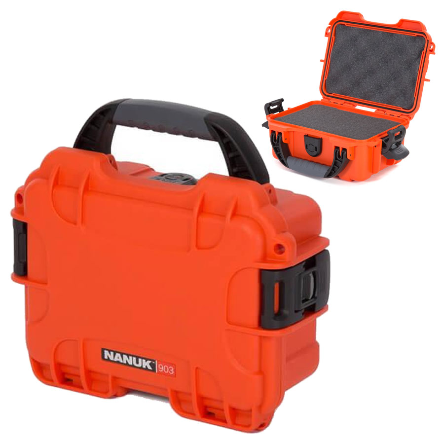 NANUK 903, Nanuk Case w/foam - Orange (Weight = 0.6kg)