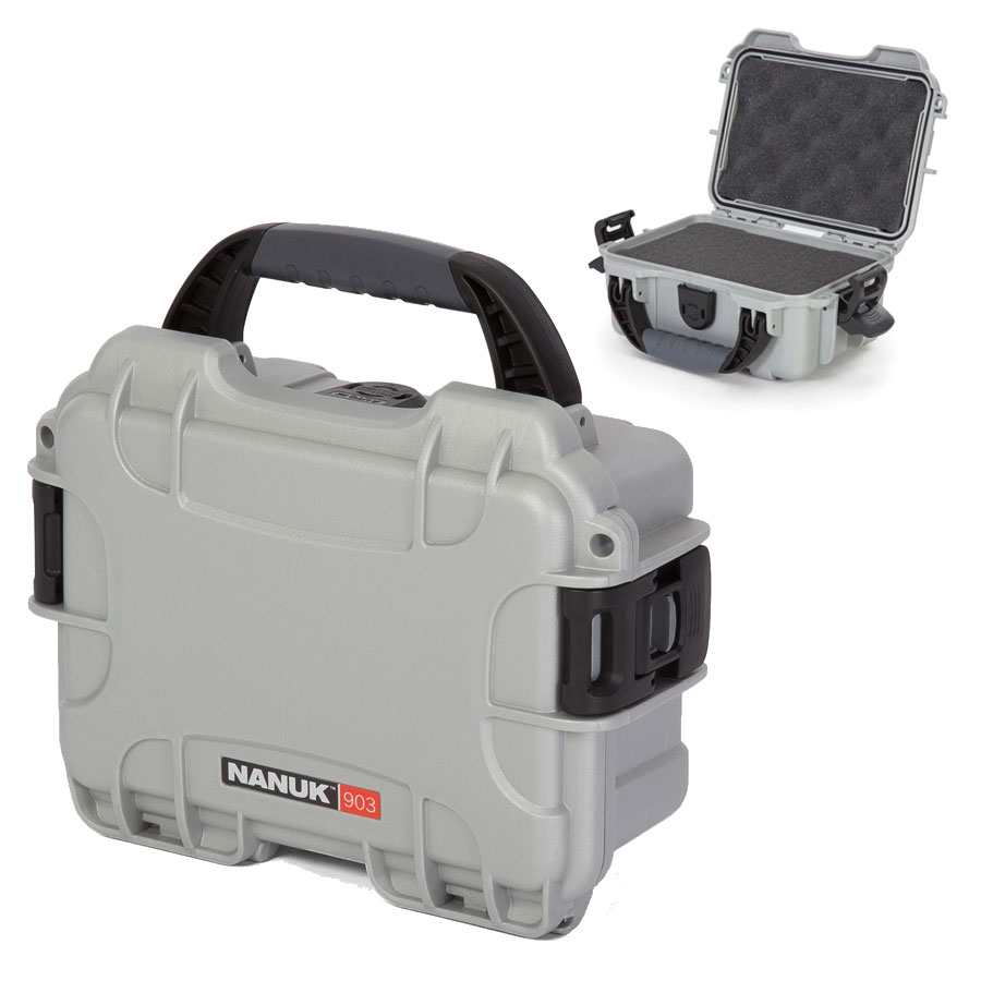 NANUK 903, Nanuk Case w/foam - Silver