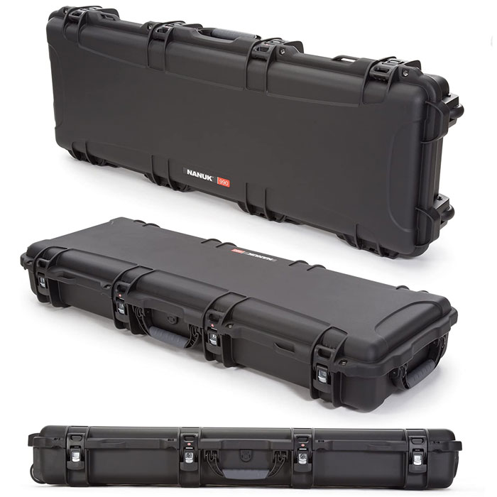 NANUK 990 Case w/foam - Black (44.0" x 14.5" x 6.4 INT.)