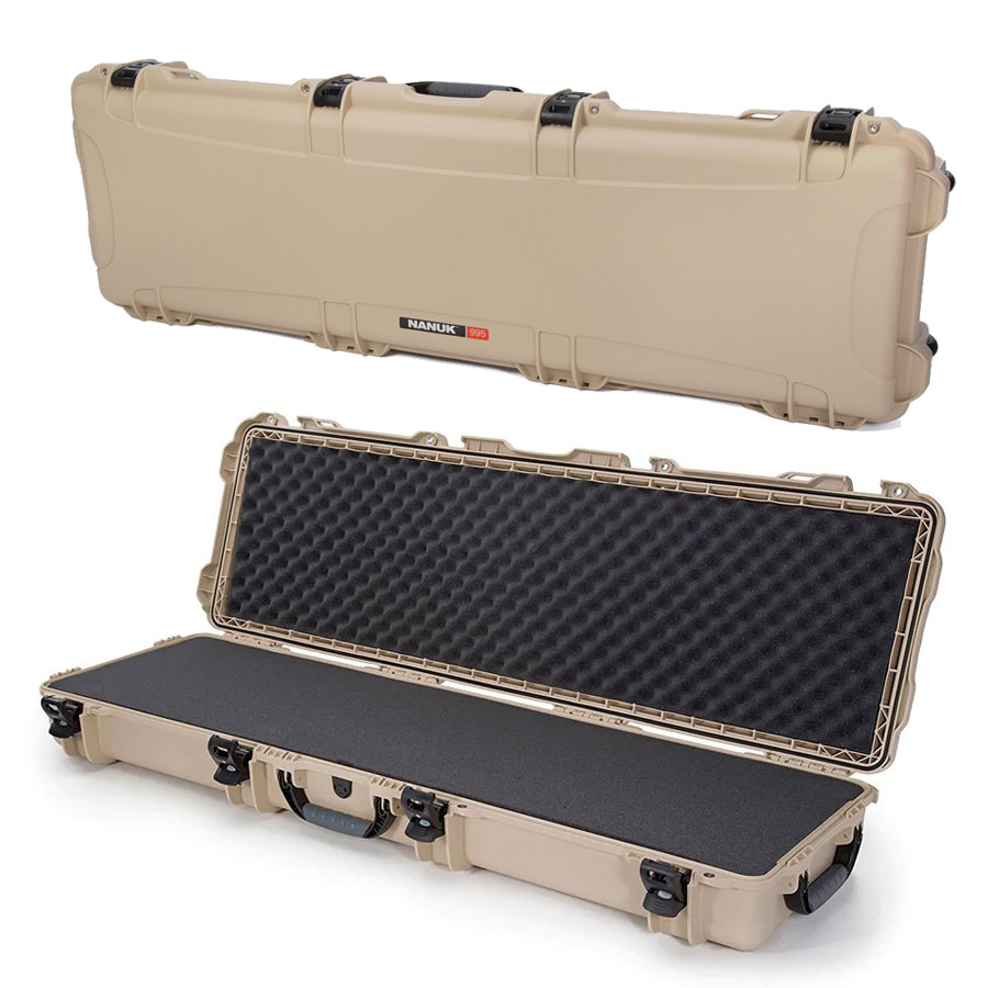 NANUK 995, Nanuk Case w/foam - Tan