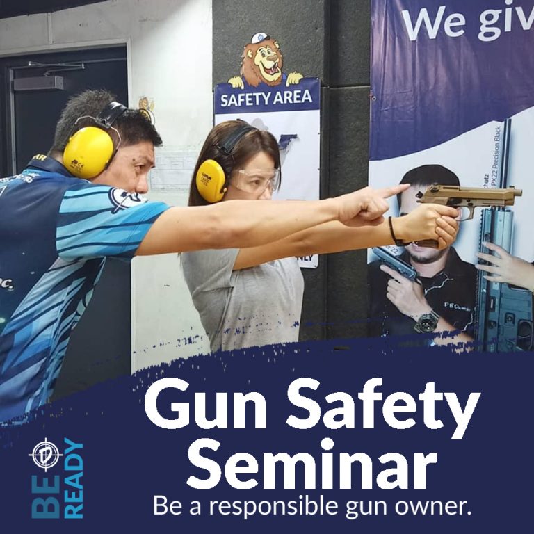 Gun Safety Seminar at P.B.Dionisio PBDionisioCo