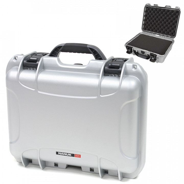 NANUK 920, Nanuk Case w/foam - Silver