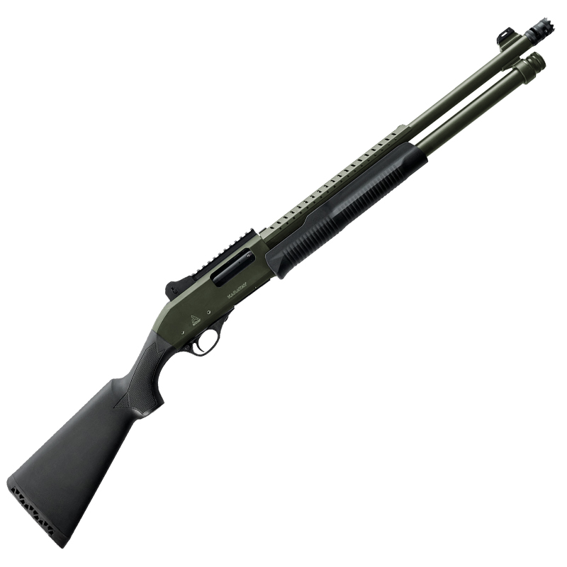 AKKAR Shotgun KARATAY 612 HD OD Green Cal.12 gauge, 6+1 rds. Pump