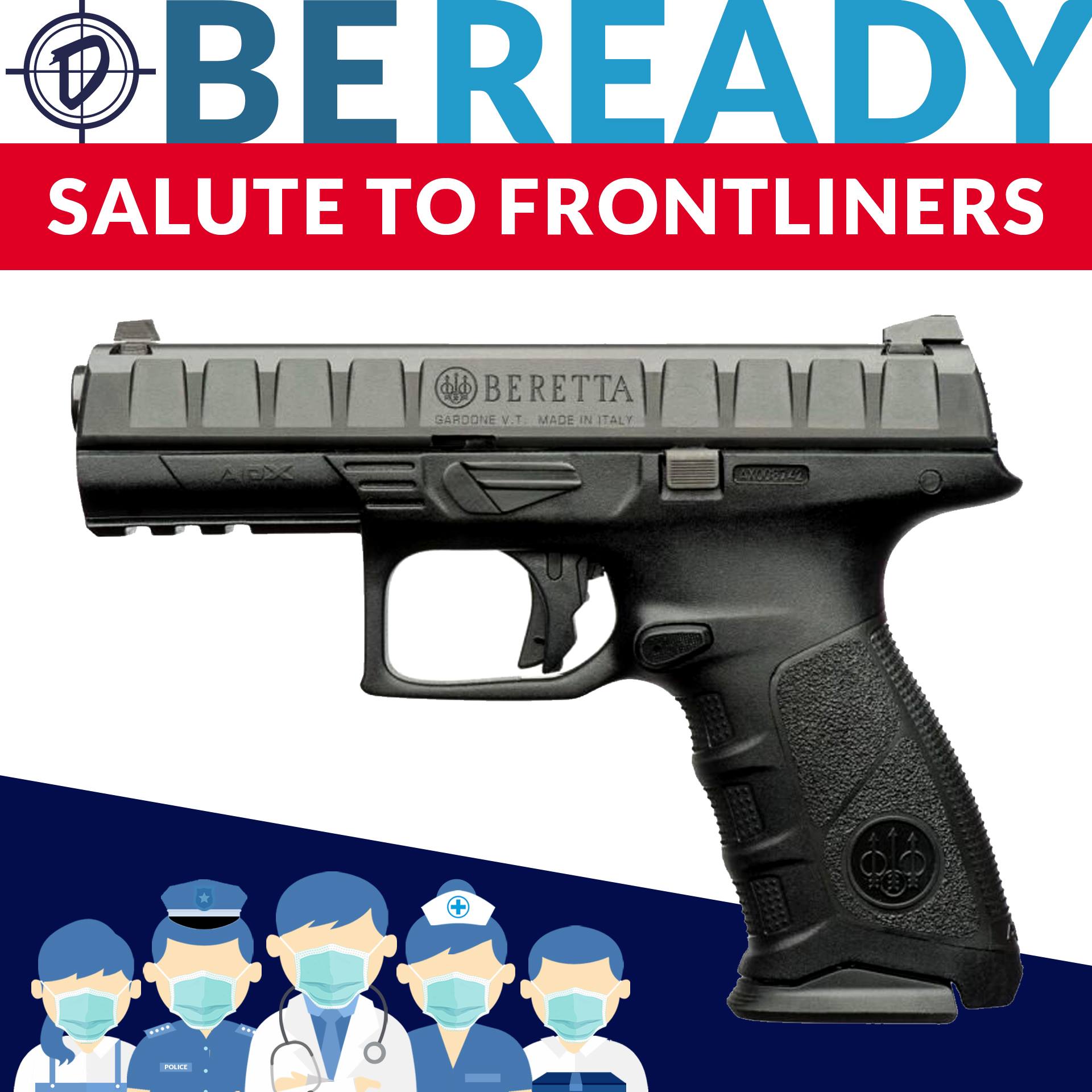 P.B.Dionisio & Co.'s Salute to Frontliners Promo Sale Beretta APX