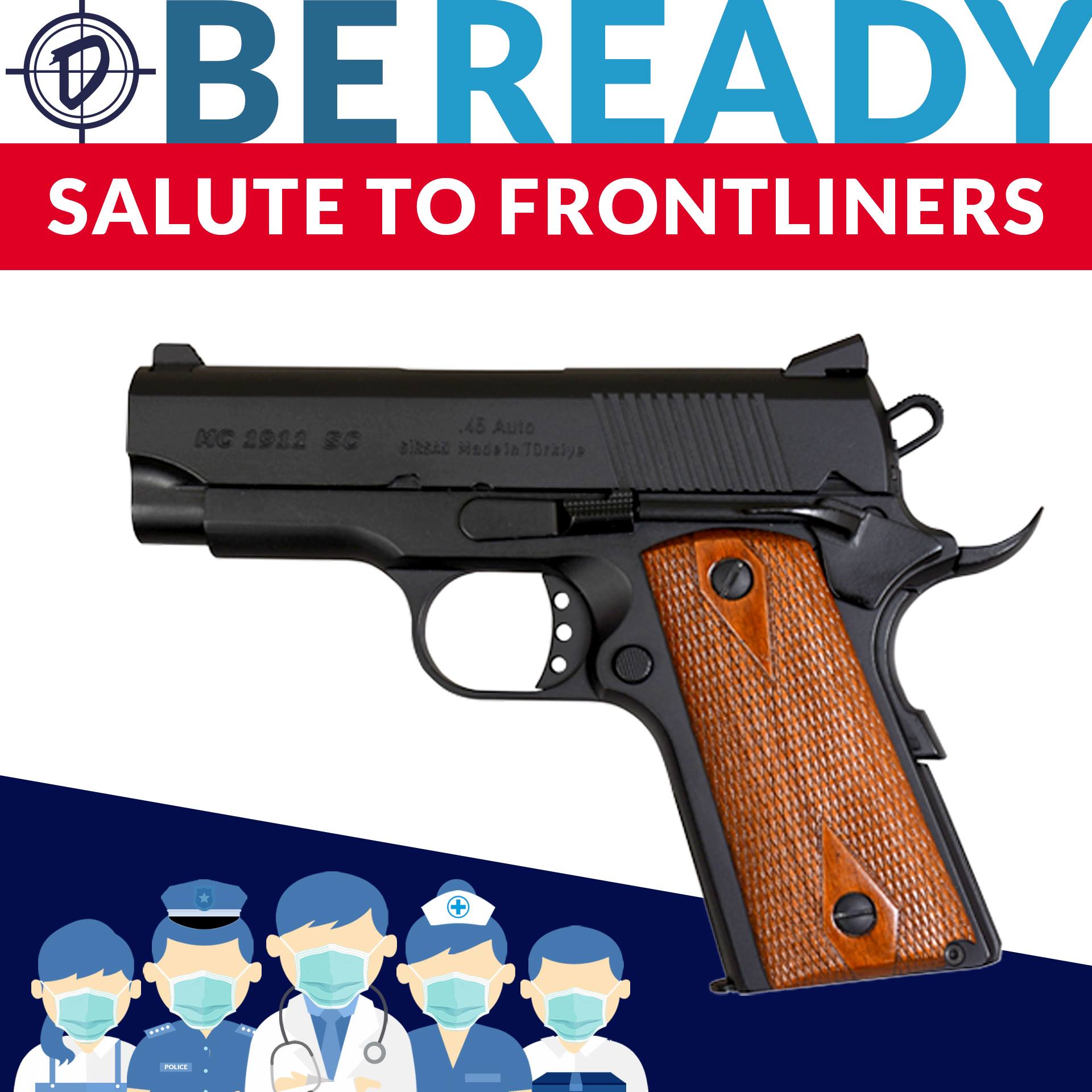 P.B.Dionisio & Co.'s Salute to Frontliners Promo Sale Girsan MC 1911 EC