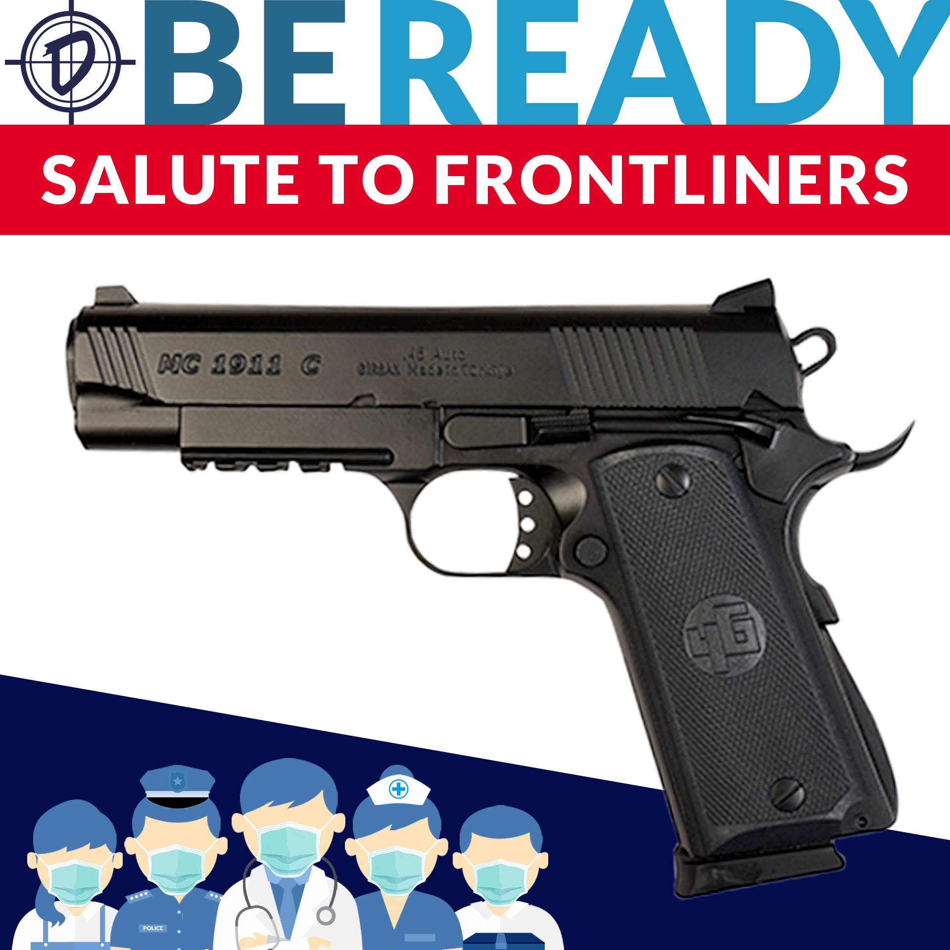 P.B.Dionisio & Co.'s Salute to Frontliners Promo Sale Girsan MC 1911C