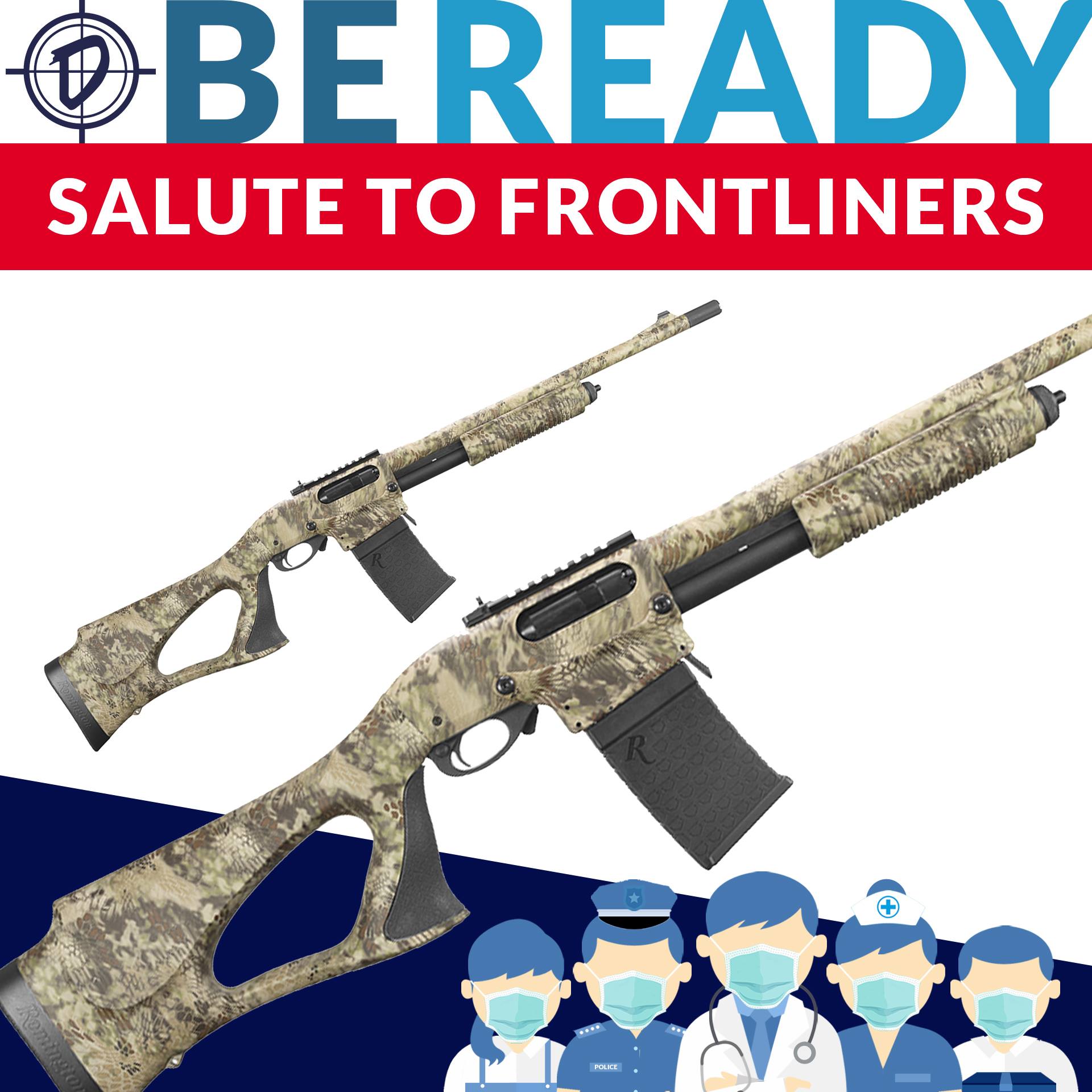 P.B.Dionisio & Co.'s Salute to Frontliners Promo Sale Remington Shotgun