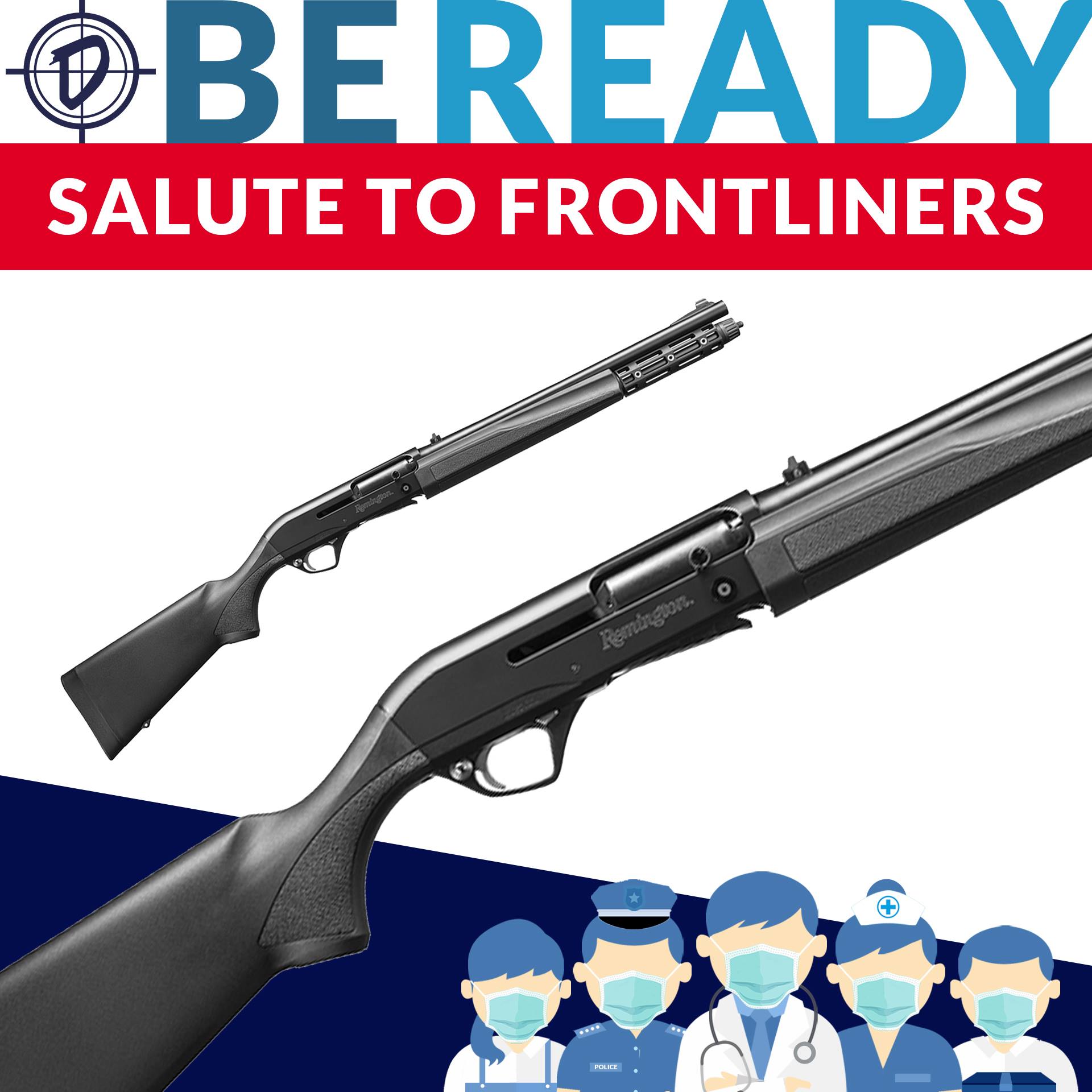 P.B.Dionisio & Co.'s Salute to Frontliners Promo Sale Remington Shotgun