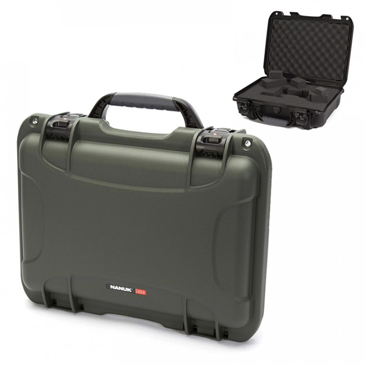 NANUK 923, Nanuk Case w/foam - Olive