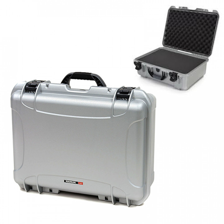 NANUK 940, Nanuk Case w/foam - Silver