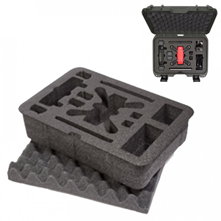 NANUK, Customized foam insert (915) for SPARKFMC