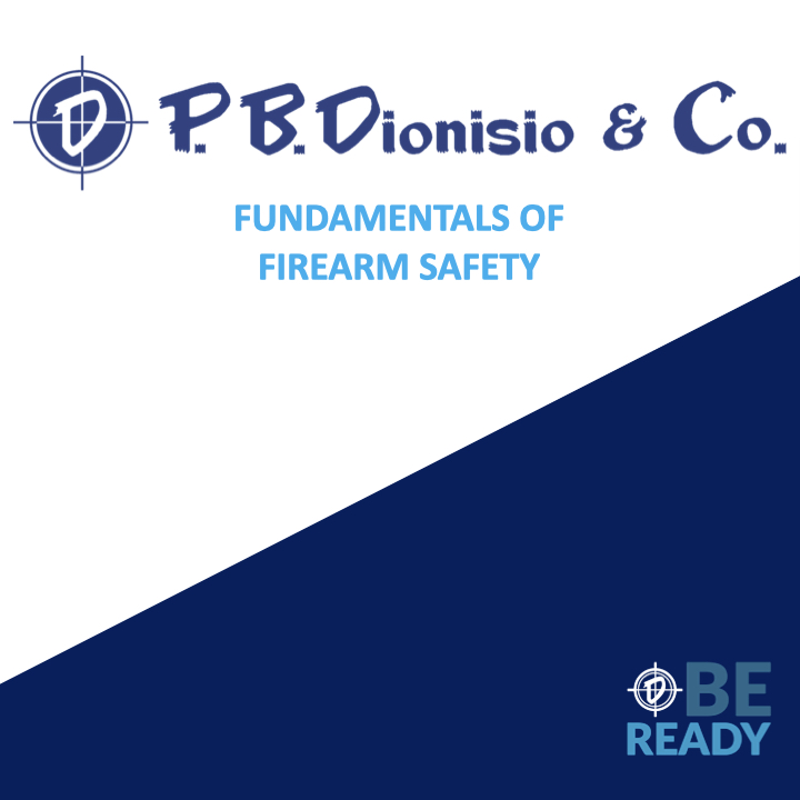 P.B.Dionisio & Co.’s Gun Safety Seminar is now online. Be confident and knowledgeable when handling a firearm. Attend the PBDionisio & Co. Online Gun Safety Seminar. Open to beginners and for LTOPF applicants.