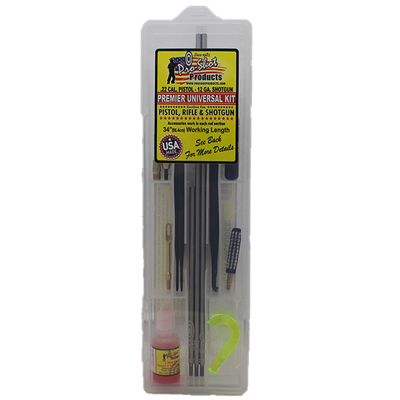 PRO-SHOT, UNIVERSAL KIT FOR 22CAL PISTOL - 12GA SHOTGUN "UVBOXKIT" #MarkDown