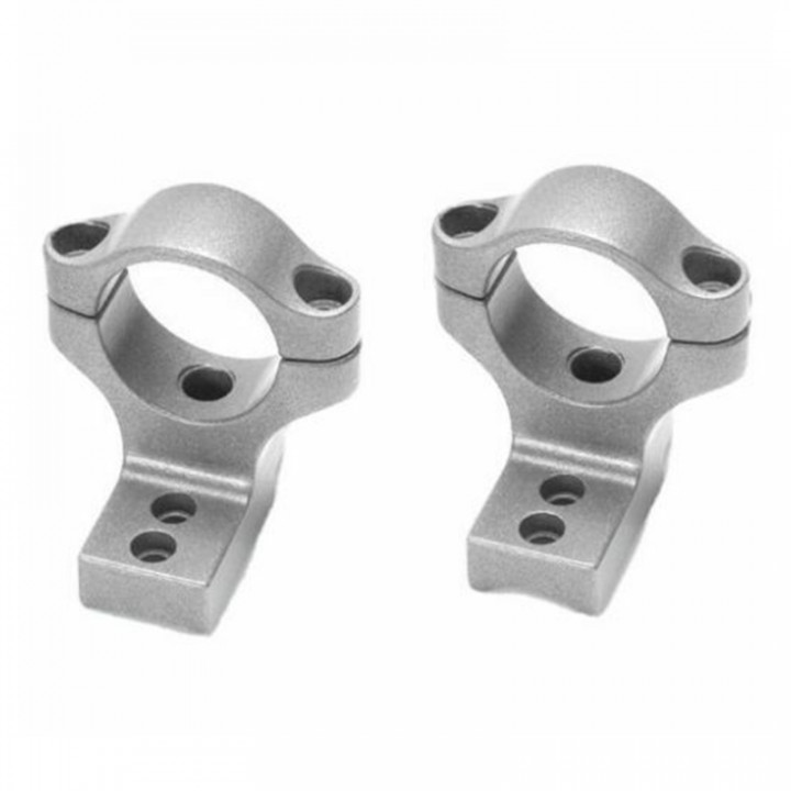 REMINGTON Integral SCOPE MOUNT "Medium" Fits 1" Scope Tube, Silver Z2 Alloy, for model 700, # 19424 #MarkDown