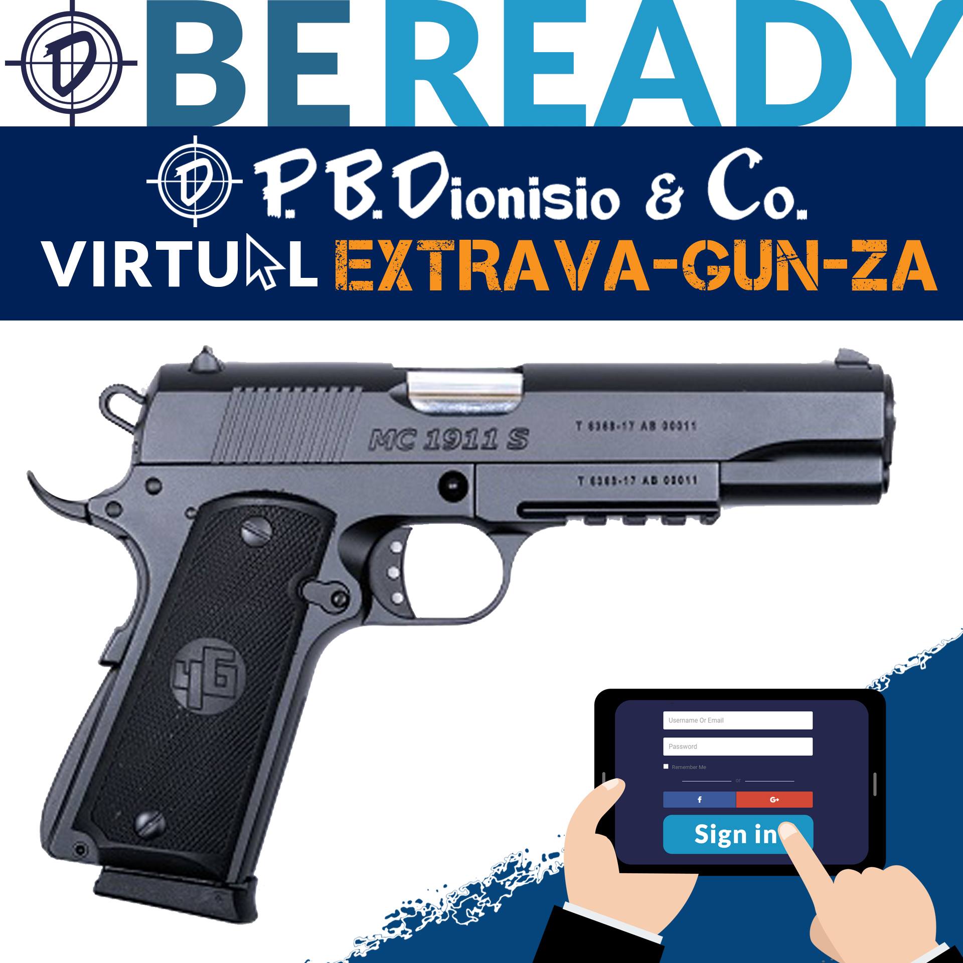 Are you ready for P.B.Dionisio & Co.'s Virtual Extrava-Gun-Za Event! From July 9 to July 13, join us for an online event. We're going through an unprecedented time. Count on P.B.Dionisio & Co. to help you be ready to defend, to protect and to win.