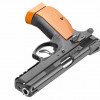 CZ Pistol 75 SP-01 SHADOW Orange, Cal.9mm, 18-rds. 114 mm bbl. Steel Frame, Fiber optic front sight / Checkered Rear Sight, Safety Notch on the Hammer / Manual Safety, SA/DA - Image 3