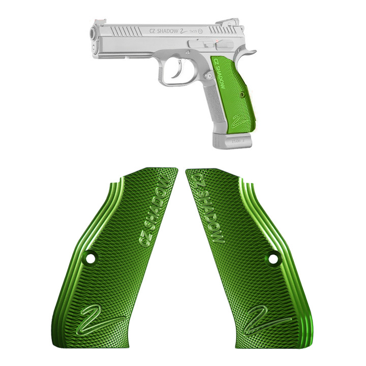 CZ GRIP CZ SHADOW 2 long Green #1091-2180-07