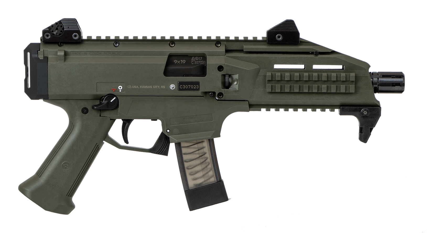 Get the CZ Scorpion EVO3 S1 OD Green from P.B.Dionisio & Co.