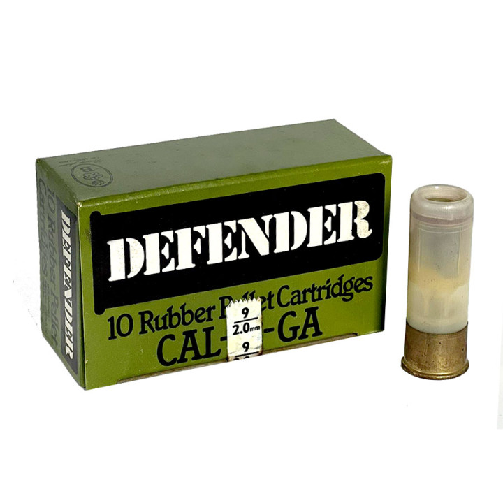 ELEY DEFENDER, Cal. 12ga., Rubber Bullets