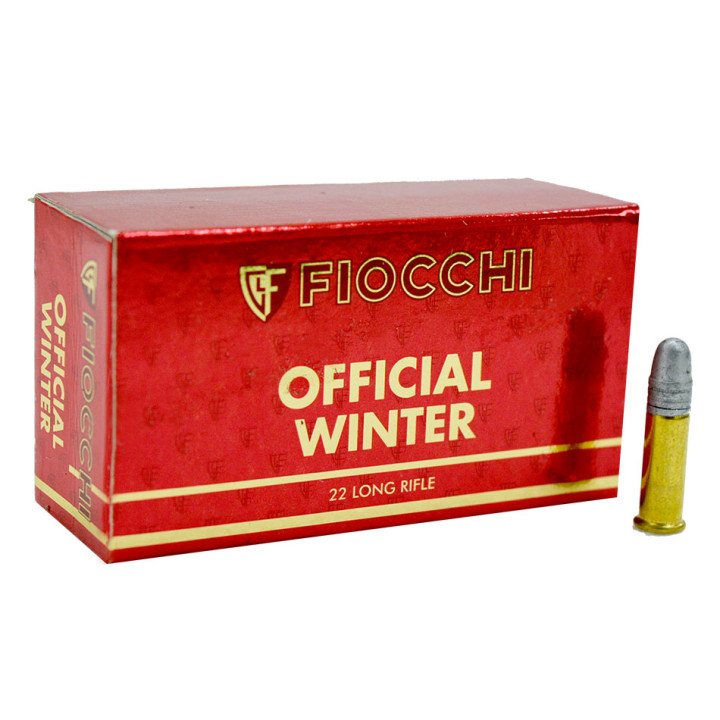 FIOCCHI Cal. 22LR, OFFICIAL WINTER, LRN, 40g., 325 m/s #302502