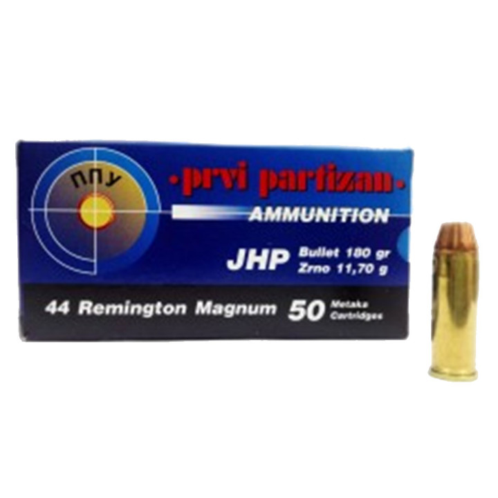 PRVI, Cal. 44 Rem Mag, JHP, 180grs