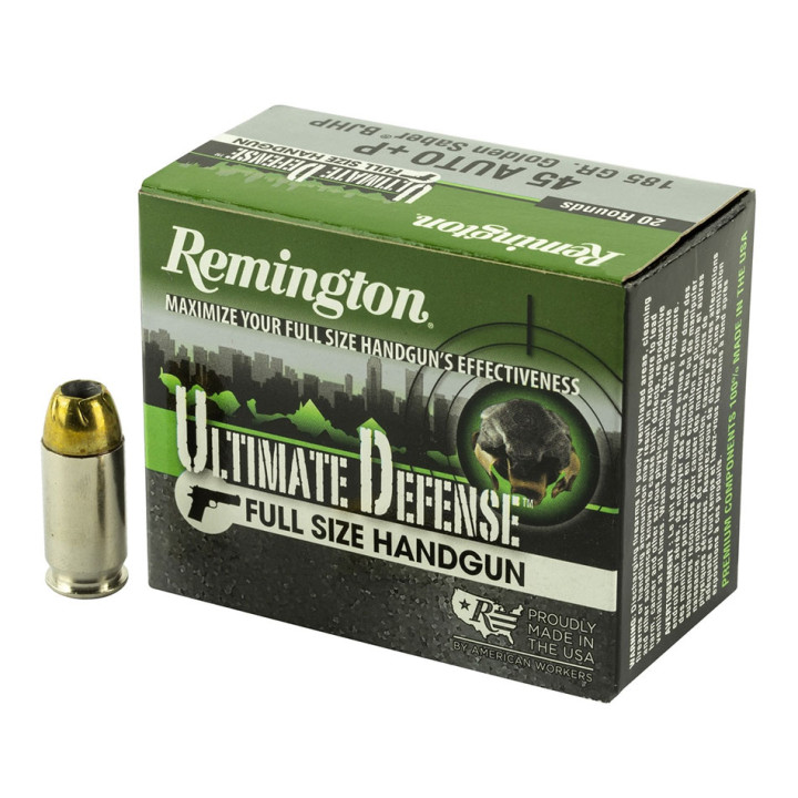 REMINGTON "HD45APA" UD BJHP 185grs. # 28971 Caliber 45acp