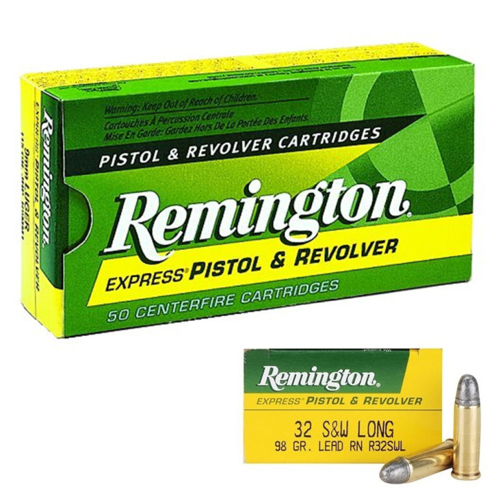 REMINGTON "R32SWL", Cal. 32 S&W Long, LRN, 98grs.