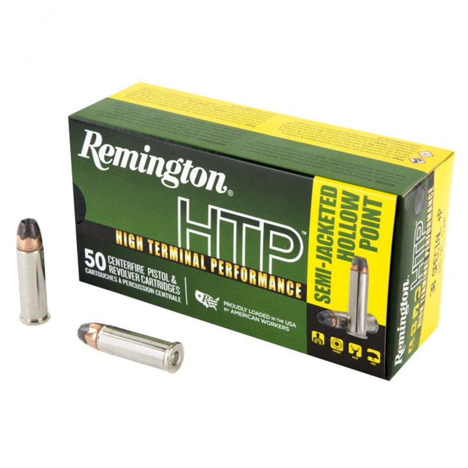 REMINGTON "RTP38S21" HTP SJHP 125grs. # 22283 Caliber 38spl.