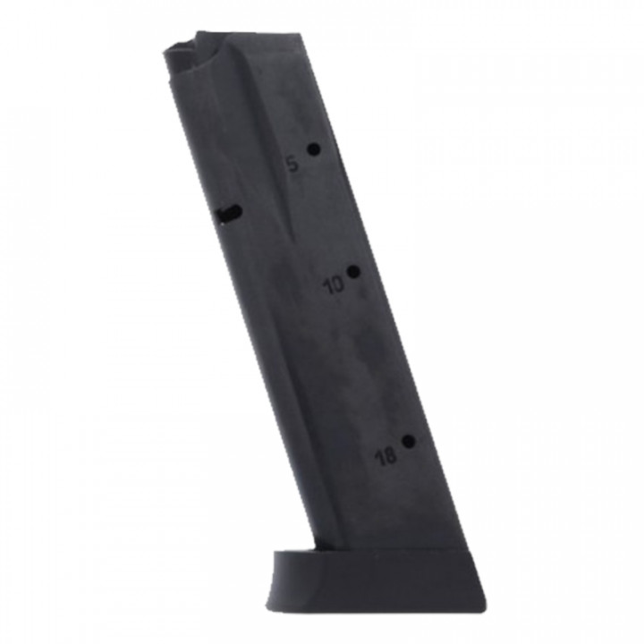 CZ MAGAZINE, Model 75B/SP01/Shadow, Cal.9mm, with base pad, Blue, 18rds, "0422-0710-19ND"