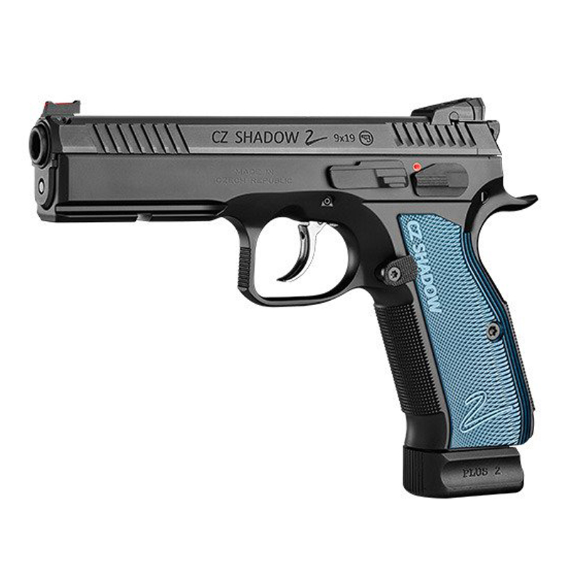 Be ready to dominate with the CZ Shadow 2 Blue.