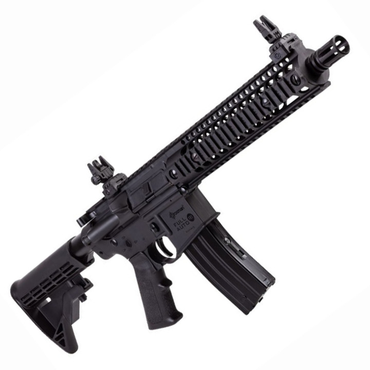 CROSMAN Air Rifle Black "R1" 4.5mm BB CO2 Powered Full-Auto, 430fps