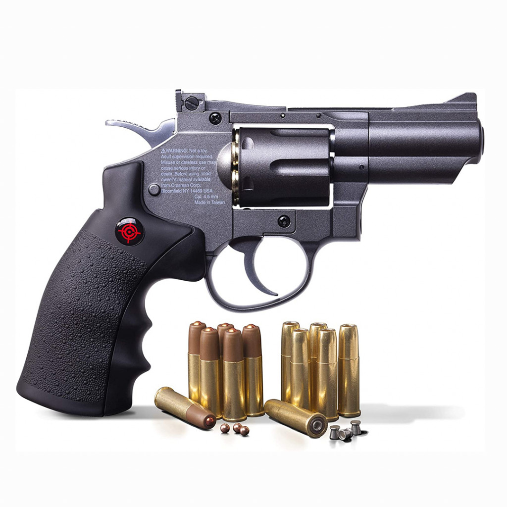 CROSMAN SNR357 (Black/Grey) CO2 Powrd., BB/ Pellet .177, Full Metal