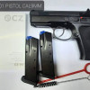 CZ Pistol 75 P-01 Black Cal.9mm 15-rds. 92.5 mm bbl. Steel Frame, Luminescent Sights, Safety notch on the hammer / Manual safety / Firing pin block, SA/ DA#0434-0738-ADPBABX - Image 2