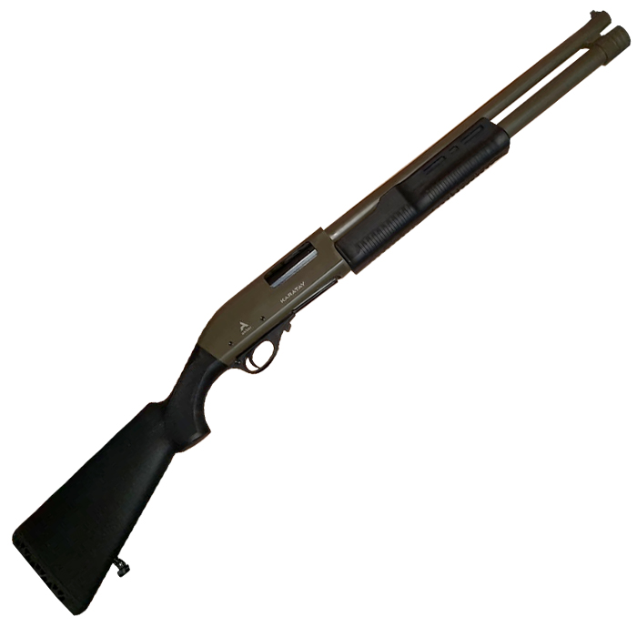 AKKAR Shotgun KARATAY 612 HD OD Green Cal.12 gauge, 6+1 rds. Pump